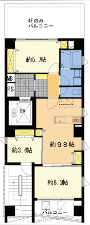 4F～10F　賃貸マンション